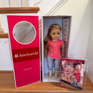 American Girl 2014 Girl of the Year Isabelle Doll, Book & Hair Extensions NIB